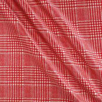 Mikaqdo jacquard rojo