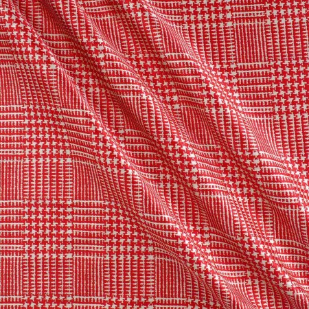 Mikaqdo jacquard rojo