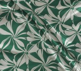 Mikado jacquard verde