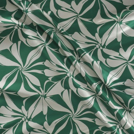 Mikado jacquard verde