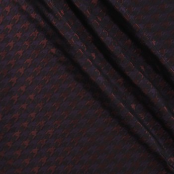 Jacquard pata de gallo morado