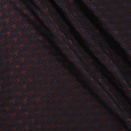 Jacquard pata de gallo morado