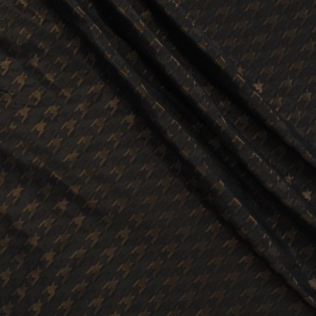 Jacquard pata de gallo amarillo