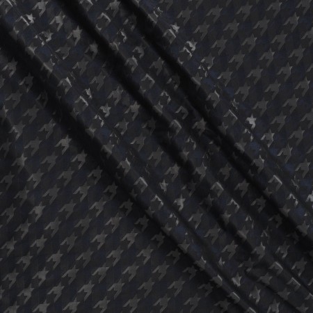Jacquard pata de gallo azul