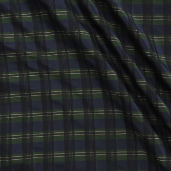 Blue  taffeta check