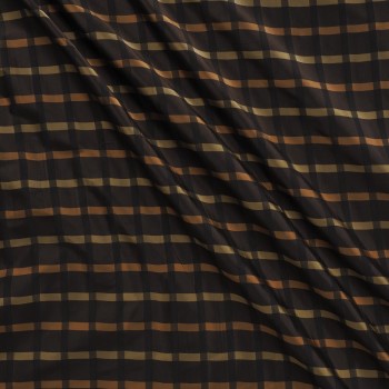Brown  taffeta check