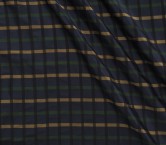 Tafetán cuadros marron