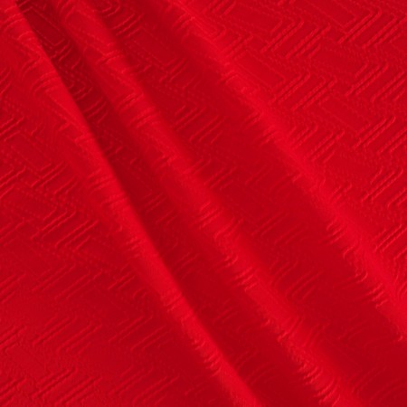 Cloquet geométrico rojo