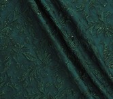 Brown ornamental jacquard lamè