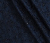 Brown ornamental jacquard lamè