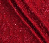 Brown ornamental jacquard lamè