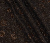 Jacq. floral relieve lamé verde