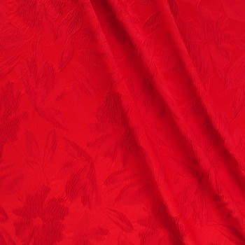 Cloquet floral  rojo