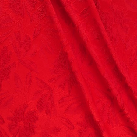 Cloquet floral  rojo
