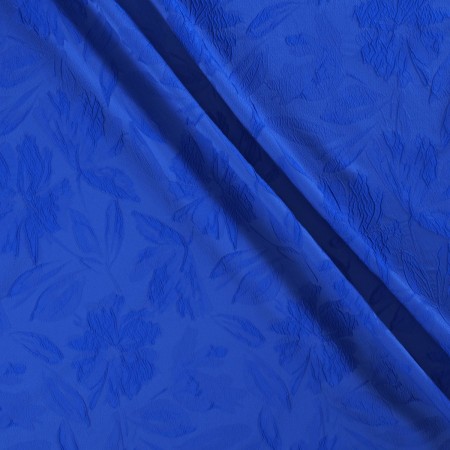 Cloquet floral  azul prusia