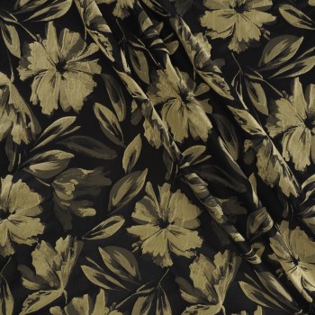 Yellow floral cloquet