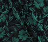 Cloquet floral verde