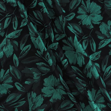 Cloquet floral verde