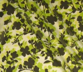 Green dgn.g1234 organza seta base