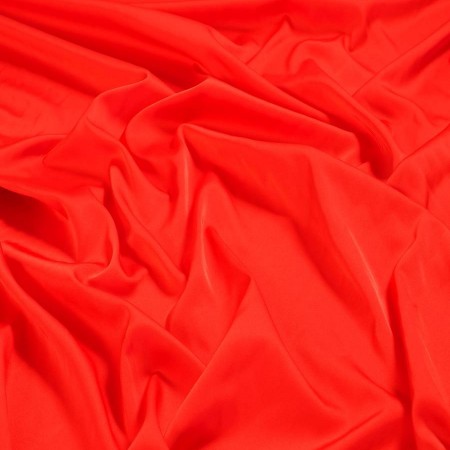 Red roma light stretch satin