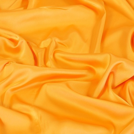 Medium orange roma light stretch satin