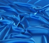 Blue roma light stretch satin