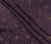 Fuxia jacq. floral lamé