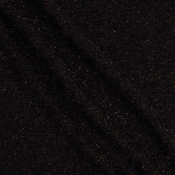 Jacquard fil coupé marron