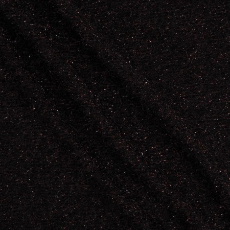 Jacquard fil coupé marron
