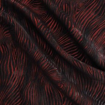 Jacquard rayas naranja