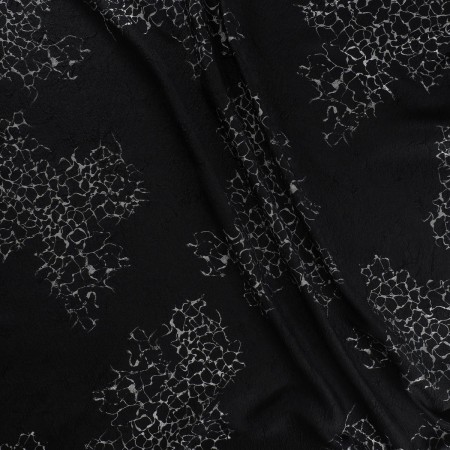 Jacquard lamè plata