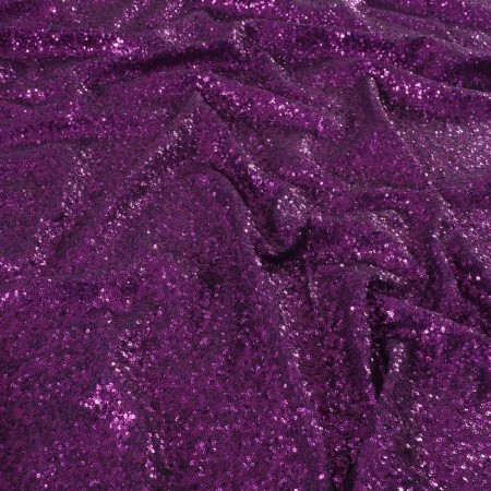 Lentejuelas 2mm stretch malva