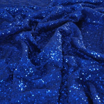Lentejuelas 2mm stretch azul klein