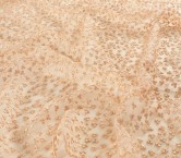Bordado micro ramaje nude