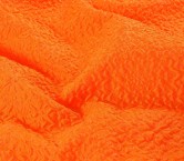 Jacquard gofrado naranja acido