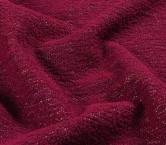 Tweed lana lame magenta
