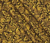 Jacquard ornamental grs marron amarillo
