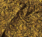 Jacquard ornamental grs marron amarillo