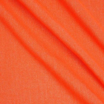 Orange canvas de lino/ lana /