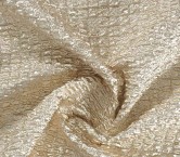Gold embossed jacquard