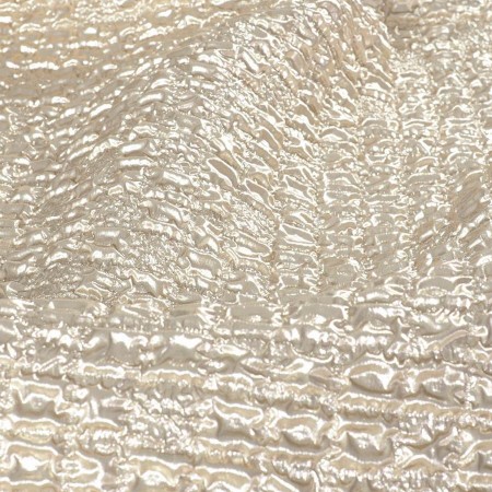 Gold embossed jacquard