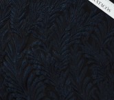 Jacquard relieve lamÉ navy