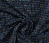 Tweed multicolor azul