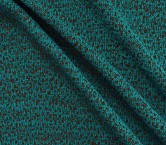 Turquoise wool tweed