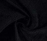 Black geometric jacquard