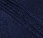 Marine jacquard floral