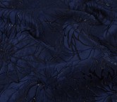 Marine jacquard floral