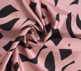 Jacquard geomÉtrico rosa