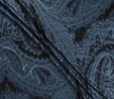 Blue jacquard with lamÉ