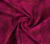Fuxia jacquard textured effect